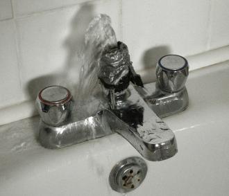 failed sink repair before Saratoga Plumbers arrived